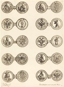 Mynter [plate 9]. av Jacques Callot