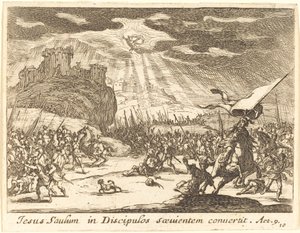 Omvendelse av Paulus av Jacques Callot