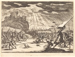 Omvendelse av Paulus av Jacques Callot