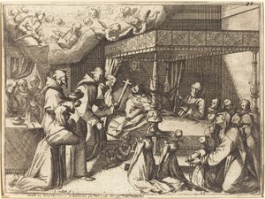 Dronningens død av Jacques Callot