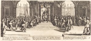 Utdeling av belønninger av Jacques Callot