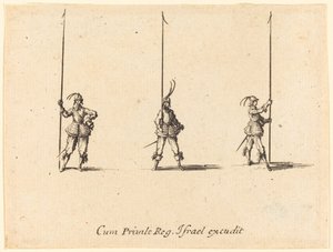 Drill med oppdrettede gjedder av Jacques Callot