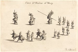 Innføring av M. de Macey, 1627. av Jacques Callot