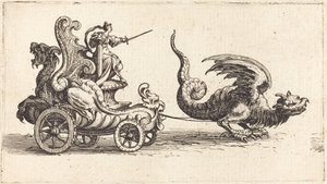 Inntreden av Monseigneur Henry de Lorraine, Marquis de Moy, under navnet Pirandre av Jacques Callot