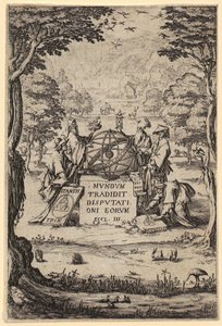 Frontispis til «Sacra Cosmologia» av Jacques Callot