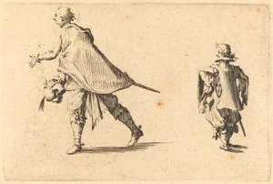 Gentleman og hans side av Jacques Callot