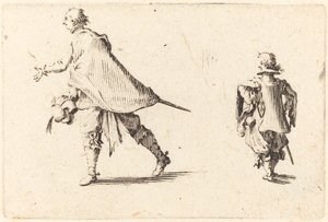 Gentleman og hans side av Jacques Callot