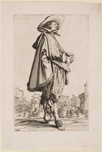 Gentleman with Hands Clasped, fra serien «The Nobility of Lorraine» av Jacques Callot