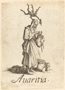 Grådighet av Jacques Callot