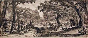 Den store jakten av Jacques Callot