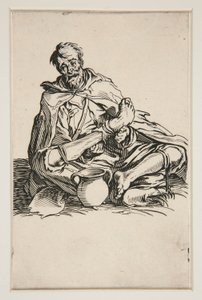 Malingreux - nr. 13 av Les Gueux av Jacques Callot