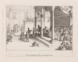 Le festin (banketten), fra serien La vie de l av Jacques Callot