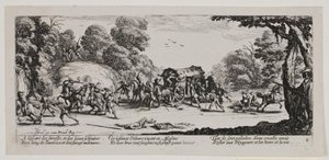 The Miseries and Misfortunes of War (blad 8) av Jacques Callot