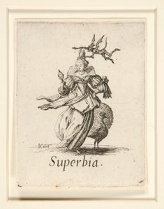 Les Peches Capitales (De syv dødssynder): The av Jacques Callot