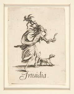 Les Peches Capitales (De syv dødssynder): The av Jacques Callot