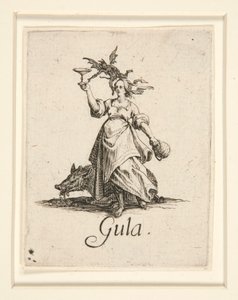 The Seven Deadly Sins: La Gourmandise (Gluttony) av Jacques Callot