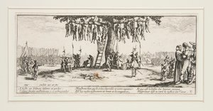Krigens store elendighet: N. 11 - Hengingen av Jacques Callot