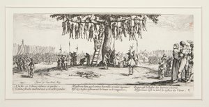 Krigens store elendighet: N. 11 - Hengingen av Jacques Callot