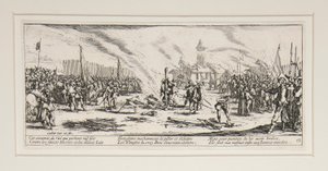 Krigens store elendighet: nr. 13 - Staven av Jacques Callot