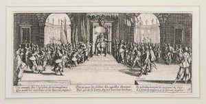 Krigens store elendigheter: Nei. 18 - Utdeling av belønninger av Jacques Callot