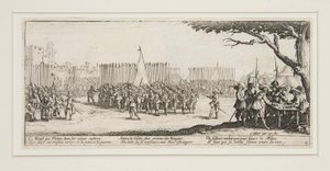 Krigens store elendighet: nr. 2 - L av Jacques Callot