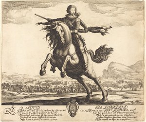 Louis av Lorraine, prins av Phalsbourg av Jacques Callot