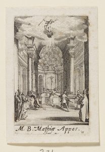 Apostelen Matteus (Mathiae Appos.) av Jacques Callot