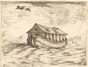 Noahs ark. av Jacques Callot