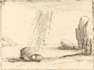 Østers med perle av Jacques Callot