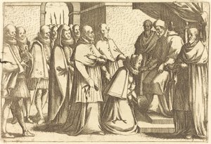 Pavelig publikum av Jacques Callot