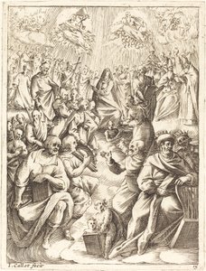 Paradise, 16081611. av Jacques Callot