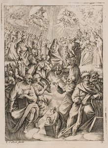 Paradis, fra serien «Bilder fra Roma» av Jacques Callot