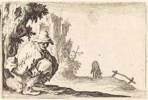 Bonde avføring av Jacques Callot