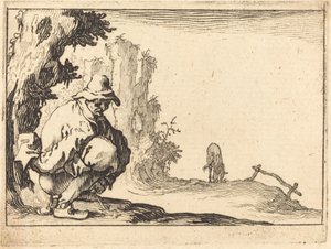 Bonde avføring av Jacques Callot