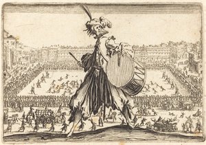 Piazza ved Porta al Prato, ca. 1622. av Jacques Callot