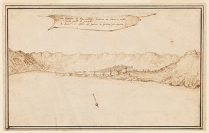 Planometrisk utsikt over Mazachebir av Jacques Callot
