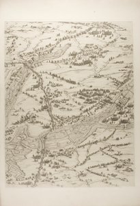 Plate tre fra The Siege of La Rochelle av Jacques Callot