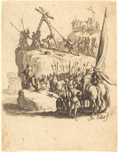 Heving av korset av Jacques Callot