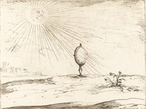 Solens stråler av Jacques Callot
