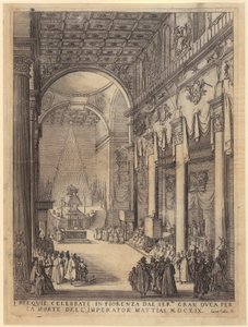 Rekviem til ære for keiser Matthias av Jacques Callot