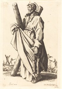 Saint Andrew, utgitt 1631. av Jacques Callot