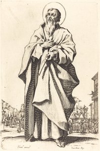 Saint Bartolomeus av Jacques Callot