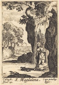 Den hellige Maria Magdalena av Jacques Callot