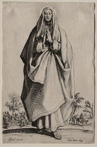 Hellige av den salige jomfru Maria av Frelseren Icons/Les Grands Apôtres (De store apostlene): La Sainte Vierge (Den hellige jomfru)