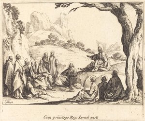 Bergpreken av Jacques Callot