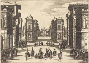 Suleiman, akt IV av Jacques Callot