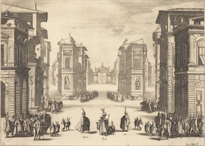 Suleiman, akt I av Jacques Callot