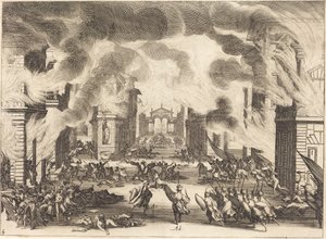 Suleiman, Act V av Jacques Callot