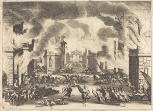 Suleiman, Act V av Jacques Callot