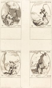 St. Luke; St. Lucian; St. Irene; St. Hilarion   1246583   no       norwegian Successfully Translated  Original: Segawa Kikunojo III as a Woman Standing under a Maple Tree in the Autumn, ca. 1778., ca. 1778. Translat: Segawa Kikunojo III as a Woman Standing av Jacques Callot